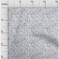 thumbnail image 1 of oneOone Georgette Viscose Navy Blue Fabric Abstract Small Sewing Material Print Fabric By The Yard 42 Inch Wide, 1 of 4