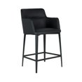 thumbnail image 1 of Williamsburg Modern Leatherette Bar Stool (25-inch/ 29-inch), 1 of 2