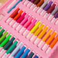 thumbnail image 3 of 86/150Pcs/Set Drawing Tool Kit with Box Painting Brush Art Marker Water Color Pen Crayon Kids Gift  Pink 150pcs, 3 of 7