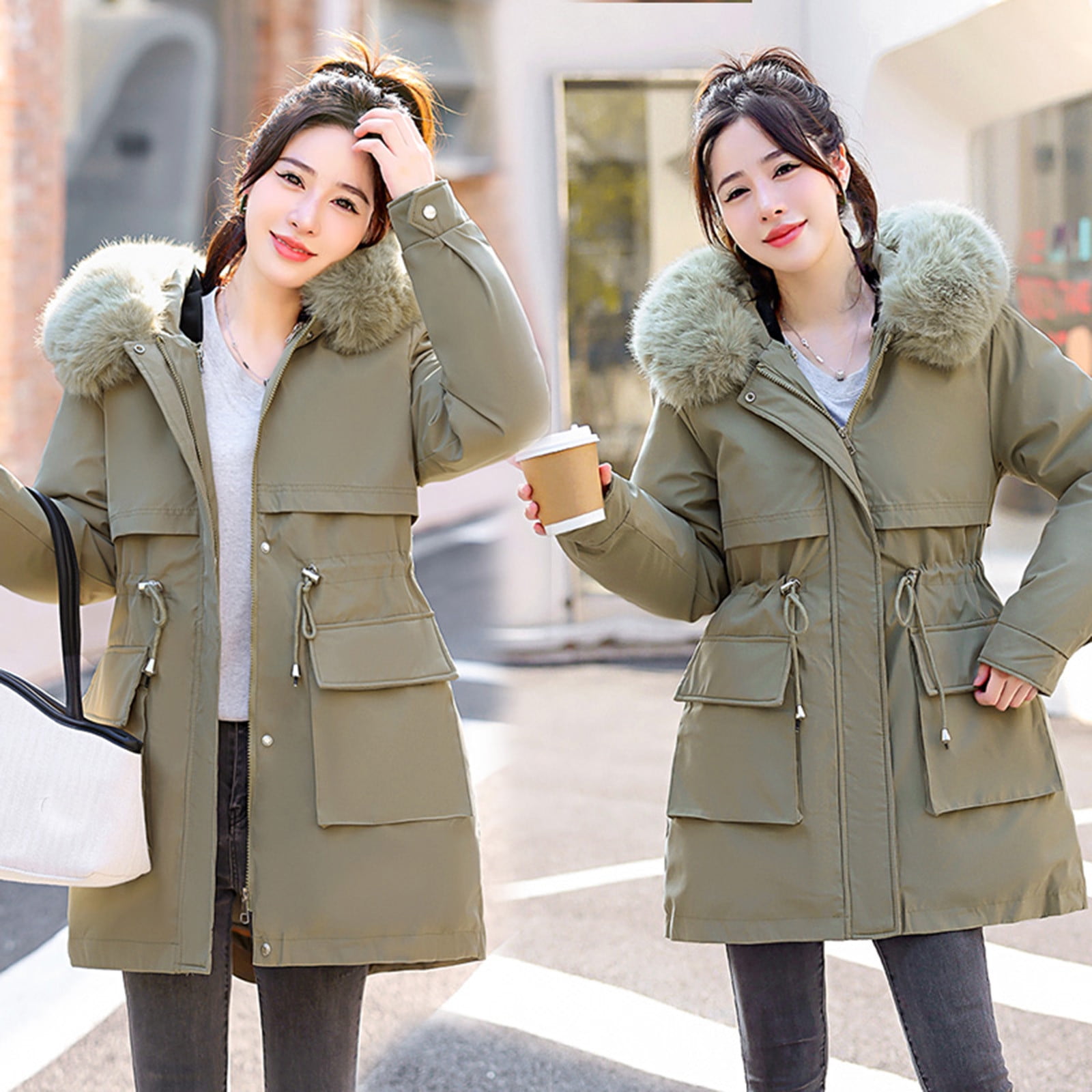Babysbule Winter Jackets for Women Clearance Womens Winter Jacket