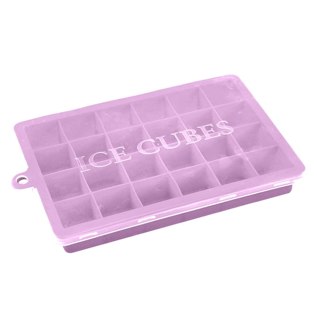 Yhmxh Ice Cube Tray Ice Tray Ice Maker 24- Ice Tray Ice Storage Container Dish Towel