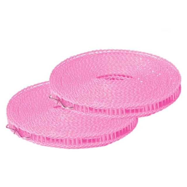 Liquidation! Corde à Linge Coupe-Vent Antidérapante Corde à Linge Portable Nylon Coupe-Vent Ajustable Corde à Linge Antidérapante Corde à Linge Rétractable pour Intérieur Extérieur Voyage Camping Taille Unique Multicolore