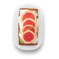 thumbnail image 5 of Contenants rectangulaires pour la conservation des aliments Rubbermaid TakeAlongs à emporter, couvercles rouge rubis, 1.8 L (8&nbsp;tasses), paquet de 2, 5 of 5