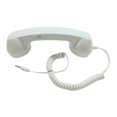 thumbnail image 1 of Combiné Téléphonique Rétro 3,5 mm Classique pour Téléphones Mobiles Blanc, 1 of 8