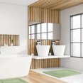 thumbnail image 2 of PiccoCasa Memory Cotton Bath Kitchen  Bathroom  Mat Pad Carpet Rug Doormat 2 in 1 Green, 2 of 9