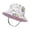 Rose, variante sur Zanarzt Chapeaux pour Bébé Chapeau de Soleil pour Enfant à Grand Bord Protection UPF 50+ Chapeau Bob Ajustable pour Tout-Petits Garçons Filles Blanc, 0-6 Mois
