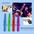 thumbnail image 2 of NEW Metal Harmonica Kazoo Mouth Flute Musical Instrument Kid Gift Party Z3N8, 2 of 9