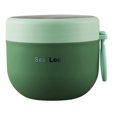 thumbnail image 1 of Tasse à Soupe 600 ml Étanche Grande Capacité en Acier Inoxydable à Double Paroi, Pot Alimentaire Isolé sous Vide pour Soupe Scolaire, 1 of 8
