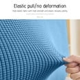 thumbnail image 4 of Headboard Cover Slipcover | Polyester & Spandex Upholstered Protector | Embroidery Design Resilient Fabric | Large Size | Fits Headboards 74.8-82.67in | Multiple Colors, 4 of 8
