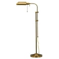 thumbnail image 1 of Benjara BM225079 Lampe sur Pied Rectangulaire en Métal avec Tige Réglable, Or, 1 of 5