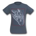 thumbnail image 3 of Star Wars VII : Le Réveil de la Force Millennium Falcon T-Shirt Gris pour Homme / TG, 3 of 4