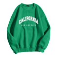 thumbnail image 1 of Chandails à Capuchon pour Femmes Chandail à Capuche Femme Décontracté Manches Longues T-Shirts Graphiques Col Rond Chandails en Molleton Chandail Tops Décontracté Vêtements de Sport Automne Veste, 1 of 4