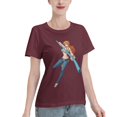 thumbnail image 2 of Women's Basic Short Sleeve T-Shirt One Piece Nami, 2 of 6