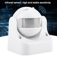 thumbnail image 2 of Zyyini Infrared Sensor Switch, Human Sensor Switch,AC110-240V 10A Angle Adjustable Automatic Infrared Sensor Human Body Induction Switch, 2 of 11