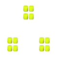 thumbnail image 4 of Guardoinrt 4Pcs Car Tire Valves Caps Dustproof Decorative Cover Colorful Glowing Styling Protector Auto Motorcycle Accessories Yellow 3Set, 4 of 6