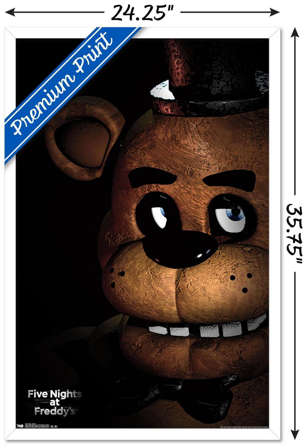 Five Nights at Freddy's - Freddy Wall Poster