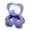 White, variant on Dvkptbk Glow Teddy Bear Light up Stuffed Animals Cute Soft Plush Toys, LED Night Lights Birthday Valentines Day Gifts for Her, Kids, Toddler, Girlfriend, Blue, 9.8"