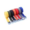 thumbnail image 2 of Functional 3pcs Cargo Tie Down Straps 2M Ratchet Belt Metal Buckle For Car Motorcycle Bike Truck Lugga Bag Tow Rope, 2 of 3