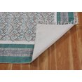 thumbnail image 3 of Casavani Flat Weave Living Room Area Carpet, Green 10x16 feet, 3 of 6