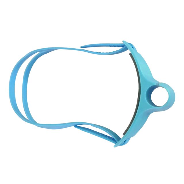 S SERENABLE Snorkeling Head Strap Replacement Comfortable Training Gear Breathing Tube Fixed Light Blue