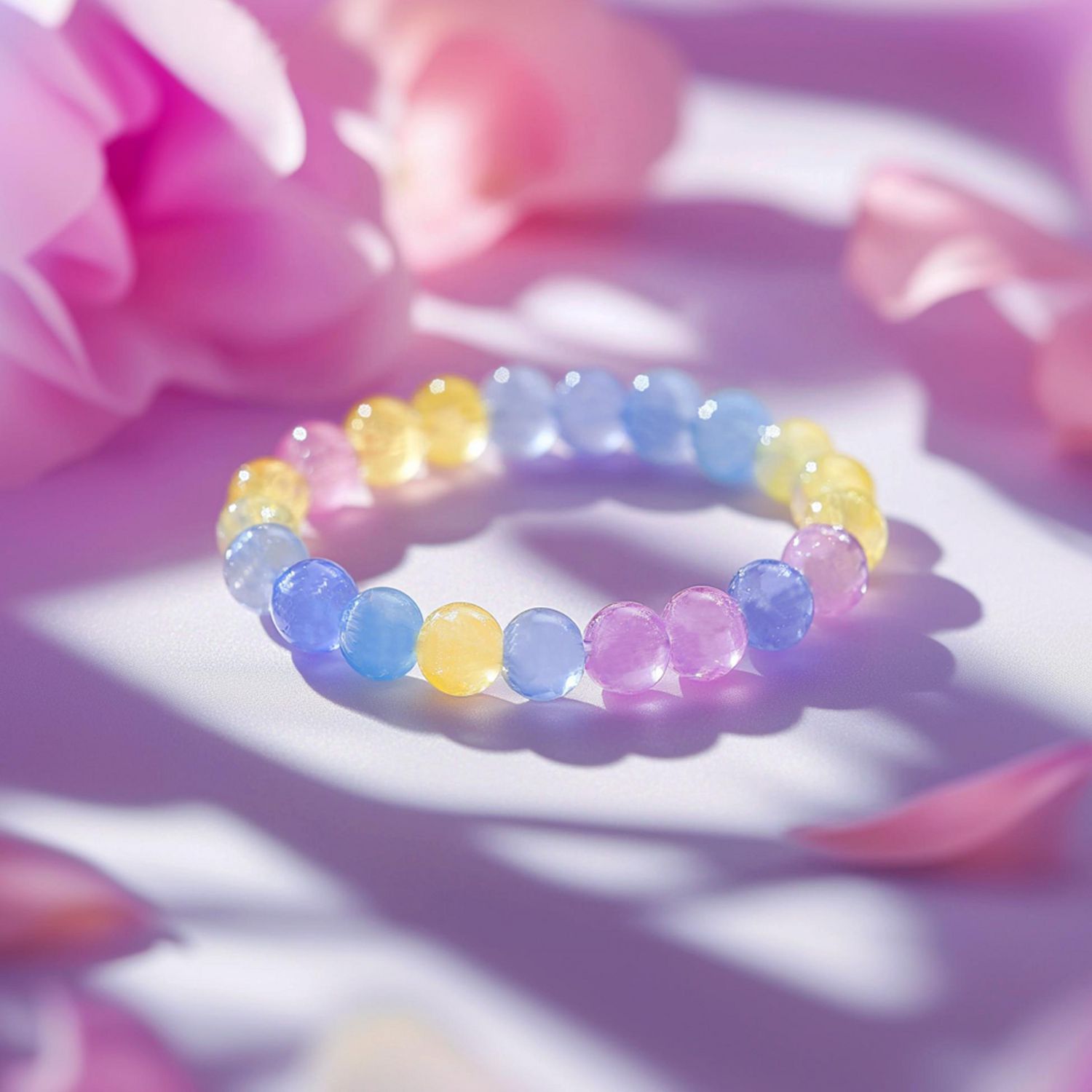 TINY HANDS Fun Fashion Beads, 78 Assorted Shapes & Colours, Kids’ Jewellery & Crafts, Ages 6+