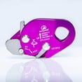 thumbnail image 4 of facefd Safety Arborist Rope Grab Rock Tree Climbing Stop Climbing Fall Arrester Descender Pulley Device Purple, 4 of 9
