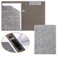 thumbnail image 1 of Clipboard Folder Work Folder Portfolio Padfolio Resume Folder With Pocket Premium Faux Leather Interview Writing Legal Pads Document Organizer Portfolio, 1 of 9
