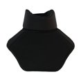 thumbnail image 1 of relayinert Collier de Protection de Cou de Hockey d'Hiver avec Ruban de Fixation Ajustable Protège-Gorge m Noir Bleu, 1 of 6