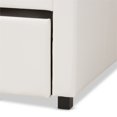 thumbnail image 4 of Pemberly Row Faux Leather Twin Daybed with Trundle, Kids, White, 4 of 4