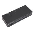 thumbnail image 1 of Interface Multimédia HD KVM Switch, Interface Multimédia USB HD Switcher à Affichage Étendu, Sélecteur Interface Multimédia USB HD 5Gbps, pour 3 Ordinateurs 2 Moniteurs et 4 Ports USB 3.0, 1 of 7
