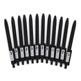 thumbnail image 1 of Moustache® Stylos Gel Rétractables, Pointe de 0,5 mm, Encre Noire, Lot de 12, 1 of 5