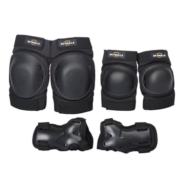 Amdohai Thicken Knee Pads Set 6 in 1 Protector Kit Knee Pads Elbow Pads Wrist Guards Protective Equipment Set Safety Protection Pads for Children Adult