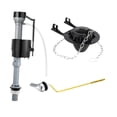thumbnail image 2 of GUOOL Toilet Fill Valve Portable Toilet Component Height Adjustable Toilet Inlet Valve Black T4201, 2 of 9