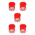 thumbnail image 2 of relayinert Stylish Cat Paw Gaming Mouse Mat Wrist Protection Non-slide Base Safe Cute DS-001 bright red 5Set, 2 of 6