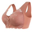 thumbnail image 4 of SDNall Bras for Women Color Comfortable Hollow Out Perspective Bra Underwear No Rims, 4 of 9