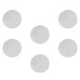 thumbnail image 4 of Retro Coasters Silver PVC 6 Pcs, 4 of 6