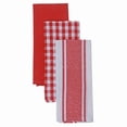 thumbnail image 1 of 3 Pack Dish Cloth Set Red Plaid, 1 of 3