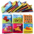 thumbnail image 3 of Big Save,HWRETIE Early Development Clearance,Kid Cloth Book Infant Baby Intelligence Development Toy Cognize Books, 3 of 9