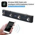 thumbnail image 2 of M-VAVE Chocolate BT Wireless MIDI Controller Rechargeable 4 Buttons Portable MIDI Foot Controller Pedal APP, 2 of 8
