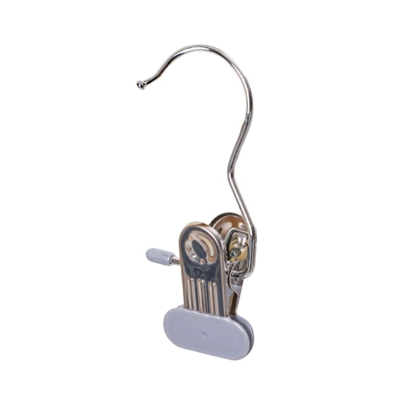Vente de Fin de Semaine, Pinces en Acier Inoxydable Antirouille, Crochet pour Chapeau à Pince à Linge Gain de Place, Pinces Suspendues Durables, pour Lessive Voyage, Ensemble de 10 Paires, Usage Bureau Maison, Solution de Rangement Sans Fer Hzhnb / Métal, B