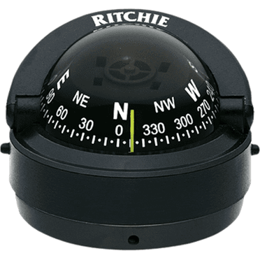 Compass Surface MNT 2.75'DIAL BLK