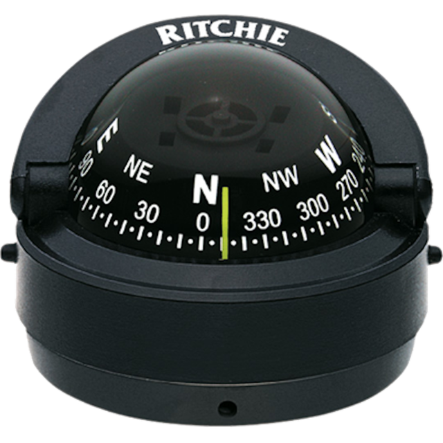 Compass Surface MNT 2.75'DIAL BLK