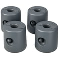Outsunny Tent Weights Set of 4 for Pop Up Canopy, 106 LBS, Light Grey ...