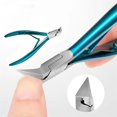 thumbnail image 1 of WIFKLSIIPG Cuticle Trimmer Nippers Manicure Scissors Remover for Salon Blue 10cmx7cm, 1 of 6
