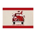 thumbnail image 2 of EGNMCR Outdoor Rug Bathroom Rugs Rugs for Living Room Valentine's Day Carpet Living Room Bedroom Doormat Holiday Floor Mat Gift Mat Foyer carpet, 2 of 3