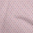 thumbnail image 1 of oneOone Velvet Light Pink Fabric Animal Craft Projects Decor Fabric Printed By The Yard 58 Inch Wide, 1 of 5