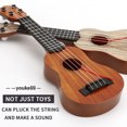 thumbnail image 3 of Children Can Pluck Strings And Play Yukrili Toys Beginners' Level Guitar Puzzle And Musical Instruments 21in oranger, 3 of 5