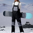 thumbnail image 1 of TIMIFIS Salopette de Neige Ajustable pour Femmes et Hommes, Pantalon Salopette Résistant à l'Usure pour Randonnée et Escalade, Pantalon de Ski Isolé avec Poches, 1 of 4