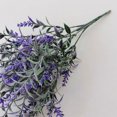 thumbnail image 4 of kurtrusly 4pcs Plastic Low Maintenance Artificial Flower Any Decor With Realistic Appearance Versatile Elegant purple 1Set, 4 of 6