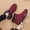 Red, variant on Pisexur Black Friday Deals 2022! EGNMCR Womens Snow Boots Warm Ankle Booties Waterproof Comfortable Slip On Outdoor Fur Lined Lining Winter Shoes for Women